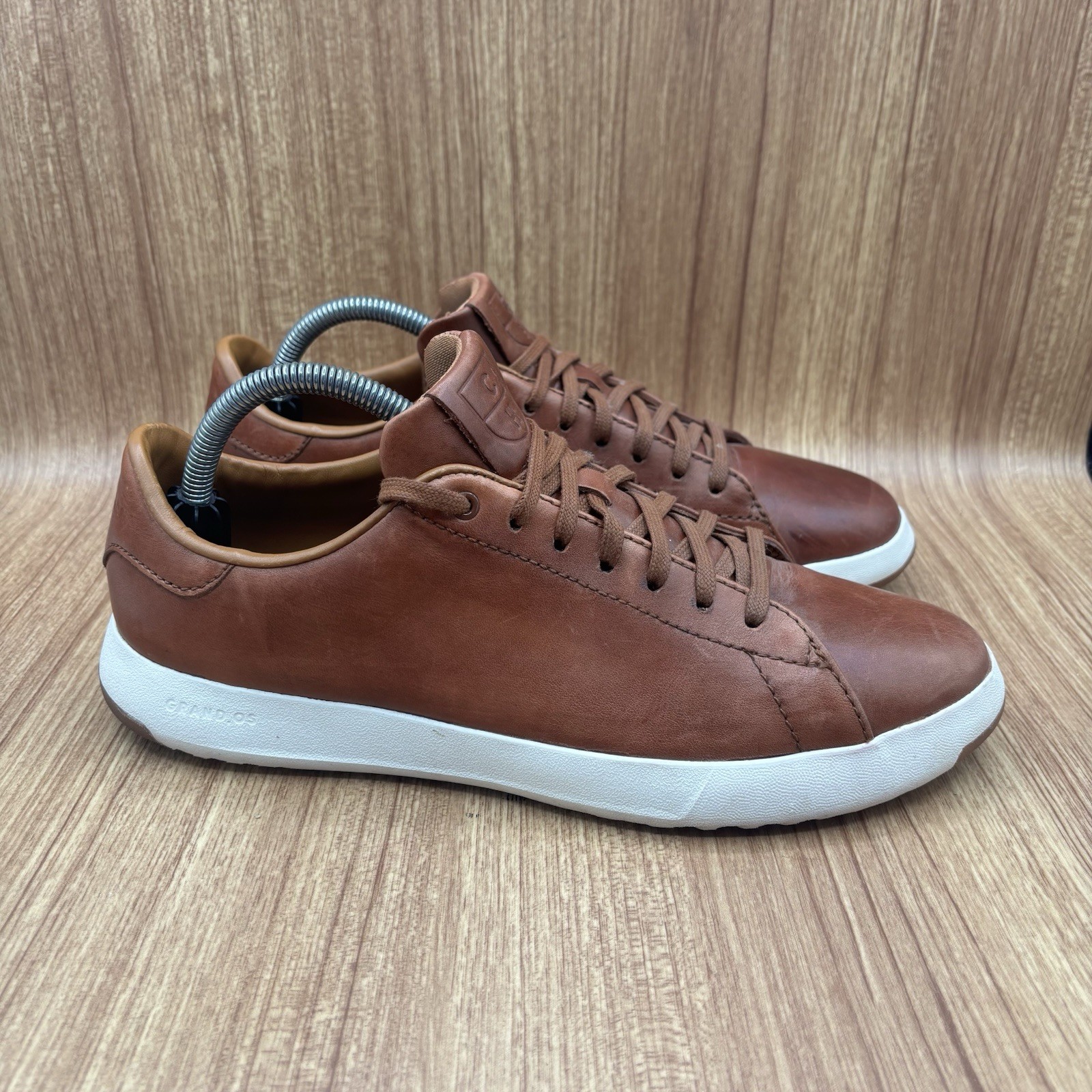 Cole Haan Men's Grandpro Tennis Sneaker Woodbury Handstain C22585 Size 8.5 M