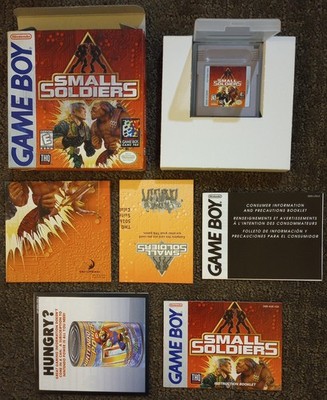 Small Soldiers (Nintendo Game Boy) GB complete, CIB, authentic box, manual, cart