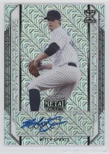 2021 Leaf Metal Draft Silver Mojo Mitch Spence #BA-MS1 Auto