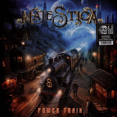 Majestica - Power Train Turquoise / Black Smoke Vinyl  (2025 - EU - Original)