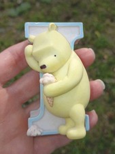 Michel  Company Disney Winnie The Pooh Letter "I" Vintage Nursery READ