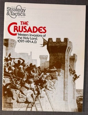 Strategy & Tactics Magazine #70 - The Crusades 1097-1191, Unpunched Game