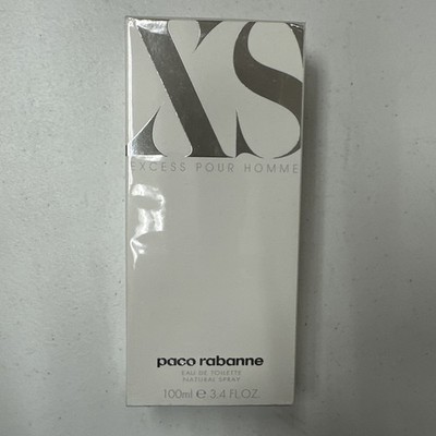 Paco Rabanne XS Excess pour homme men's cologne perfume EDT 3.4oz / 100ml NEW