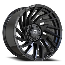 Revenge Rv-207 Wheel 20x9 0 8x165.1 125.2 Black Single Rim