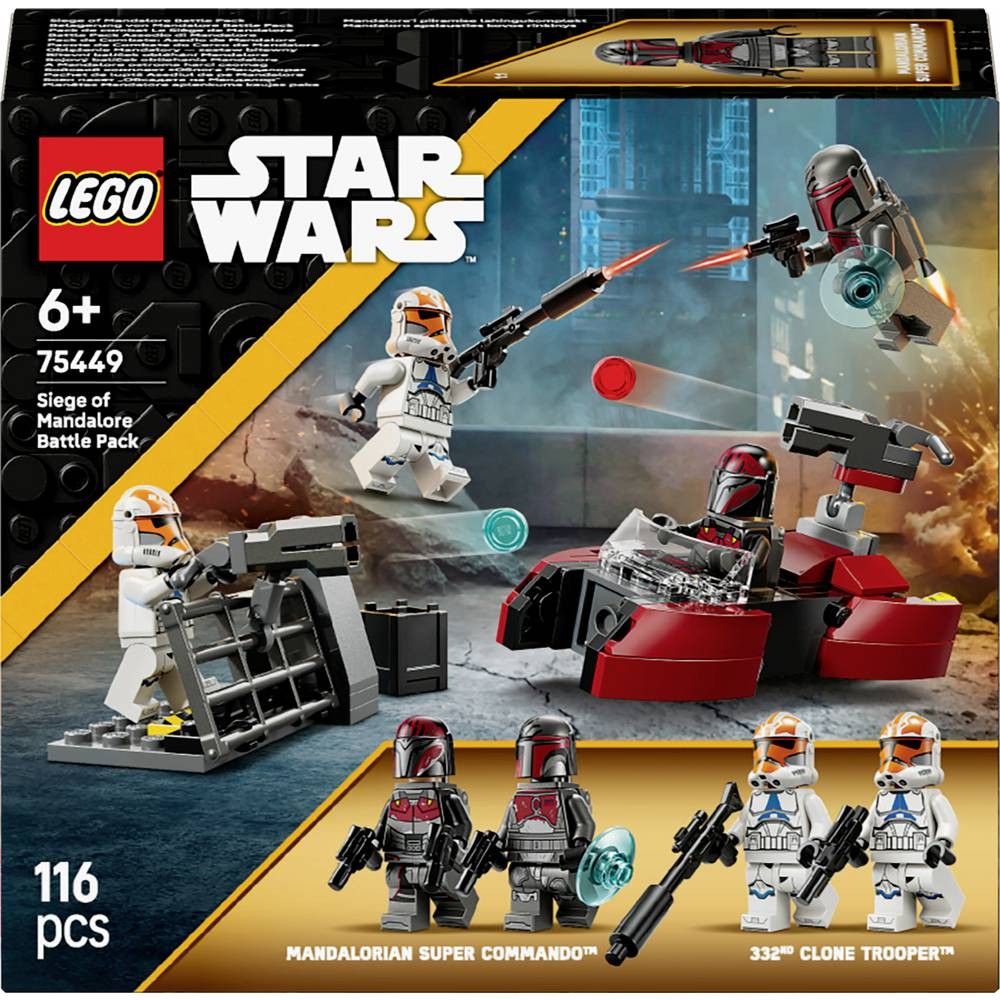 Figurines 75449 LEGO® STAR WARS™ Collectionneurs Mandalore