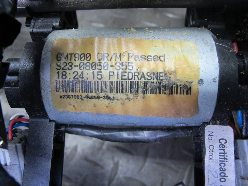 Hummer H2 2008-2009 asiento delantero izquierdo cuadro inferior riel de vía con motores Foto 4 de 4