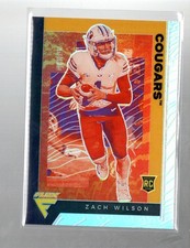 2021 Panini Chronicles Draft Picks #235 Zach Wilson Flux Base Silver