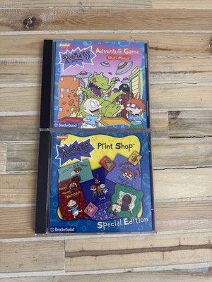 Rugrats PC CD-ROM Windows Computerspiel x2 - selten