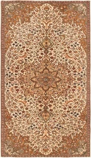 5'1" x 9'1" Vintage Hand Knotted Area Rug Traditional Oriental Wool Carpet