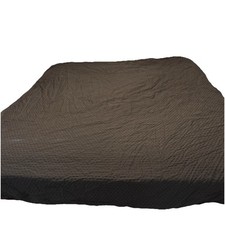 Calvin Klein Brown 100 Cotton Duvet Set Shams Textured Polka Dot Cottage Boho