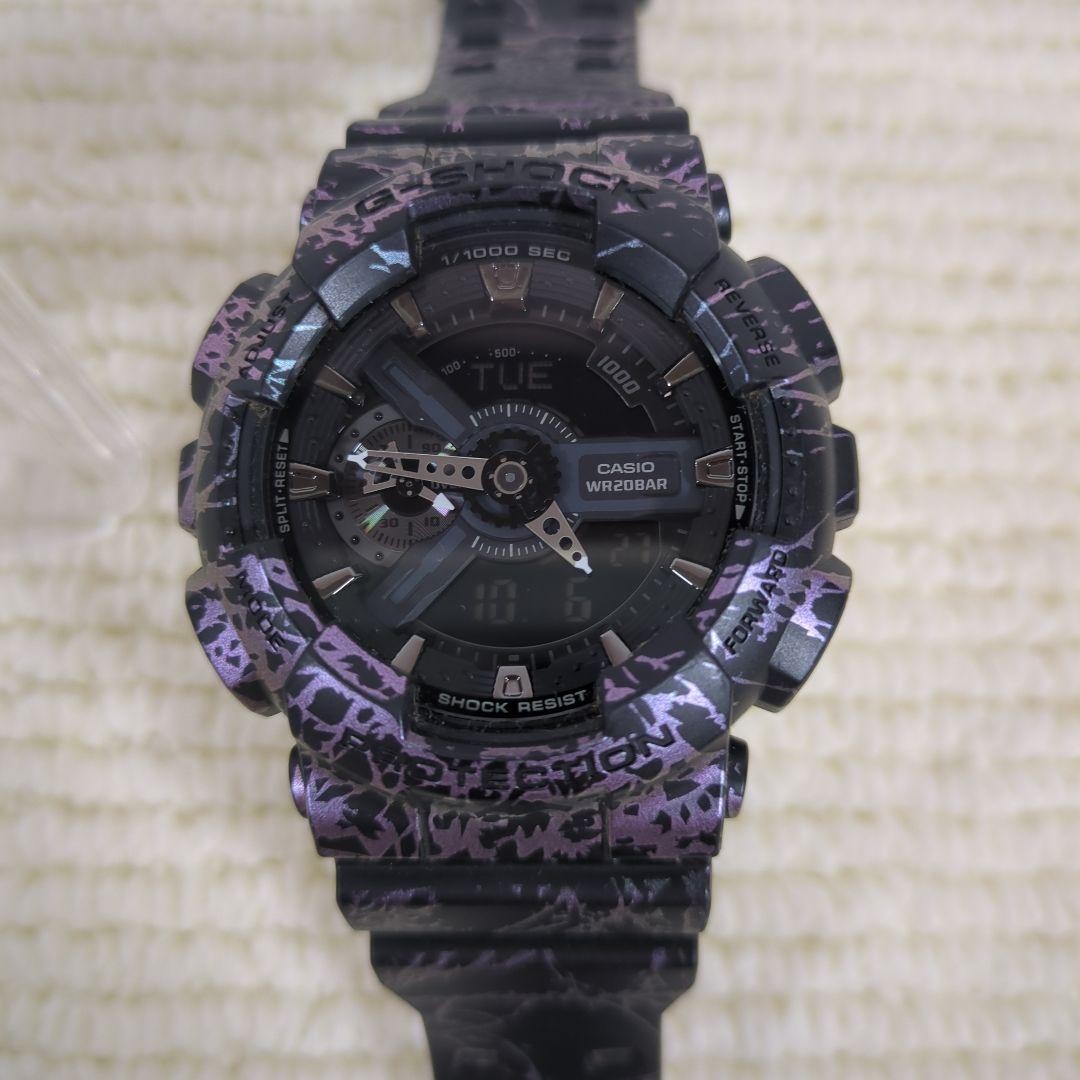 CASIO GA-110PM-1A G-SHOCK Polarized Marble Watch Quartz Men's From Japan