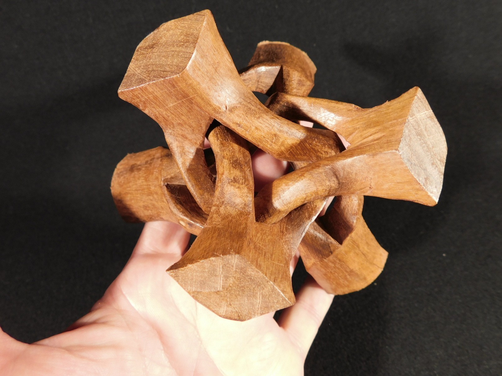 Solid WOOD Folding Handmade Display or SPHERE Stand