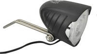 Fischer Fahrrad Dynamo Led-Frontlicht 20 Lux, Mit Lichtautomatik Und Standlicht,