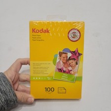 New Sealed Kodak 4x6 Inch Photo Paper Glossy 100 Sheets