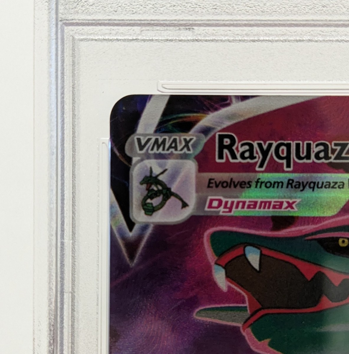 pokemon time レックウザ Pokémon TCG Rayquaza VMAX Secret Rare TG29/TG30 Silver