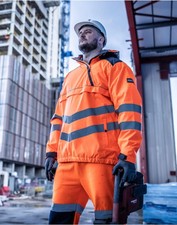 TRA316 Regatta Hi Vis Bomber Jacket