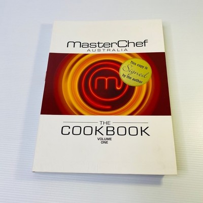 SIGNED Copy MasterChef Australia Cookbook Volume One 1 Julie Goodwin Master Chef