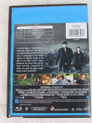 The Twilight Saga: Eclipse (Blu-Ray, 2010) - Picture 3 of 3