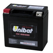 Unibat Battery CX14 12Ah Powered Suzuki An650 Burgman 650 42795