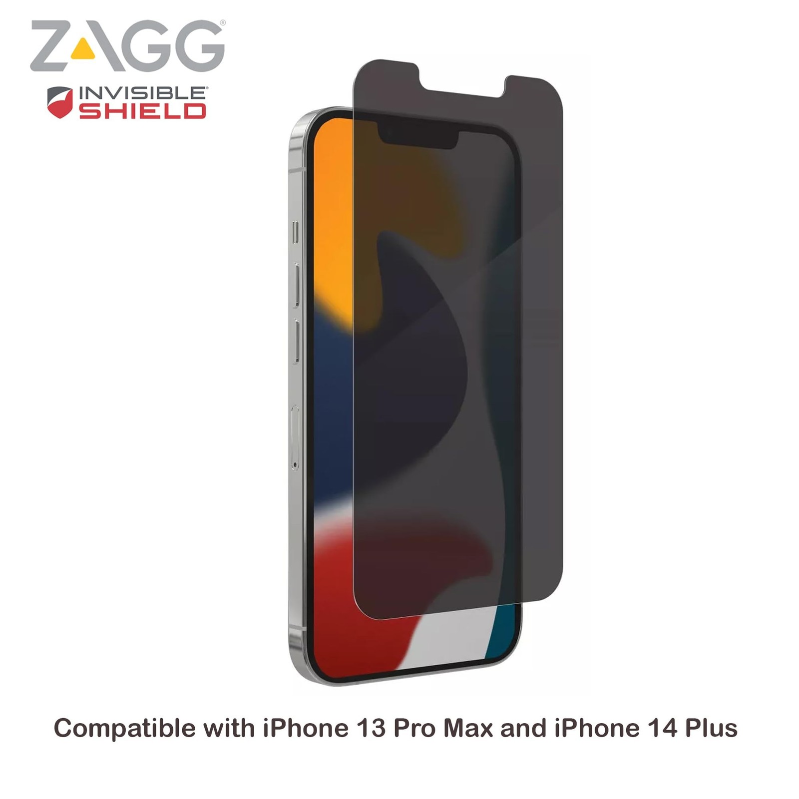 ZAGG InvisibleShield Glass Privacy Screen Protector for iPhone 13 PRO MAX –