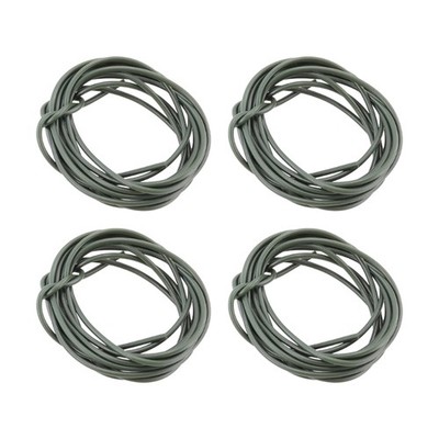 Fishing Hook Silicone Tube Anti Tangles Rig Tubing for Safety Clip System