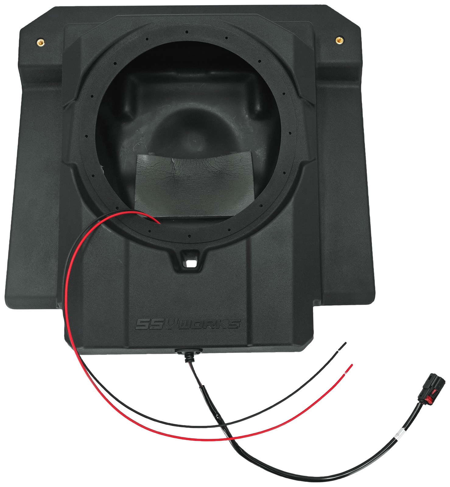 SSV Works Under-Seat 10" Subwoofer Enclosure w/Kicker Sub for Maverick R
