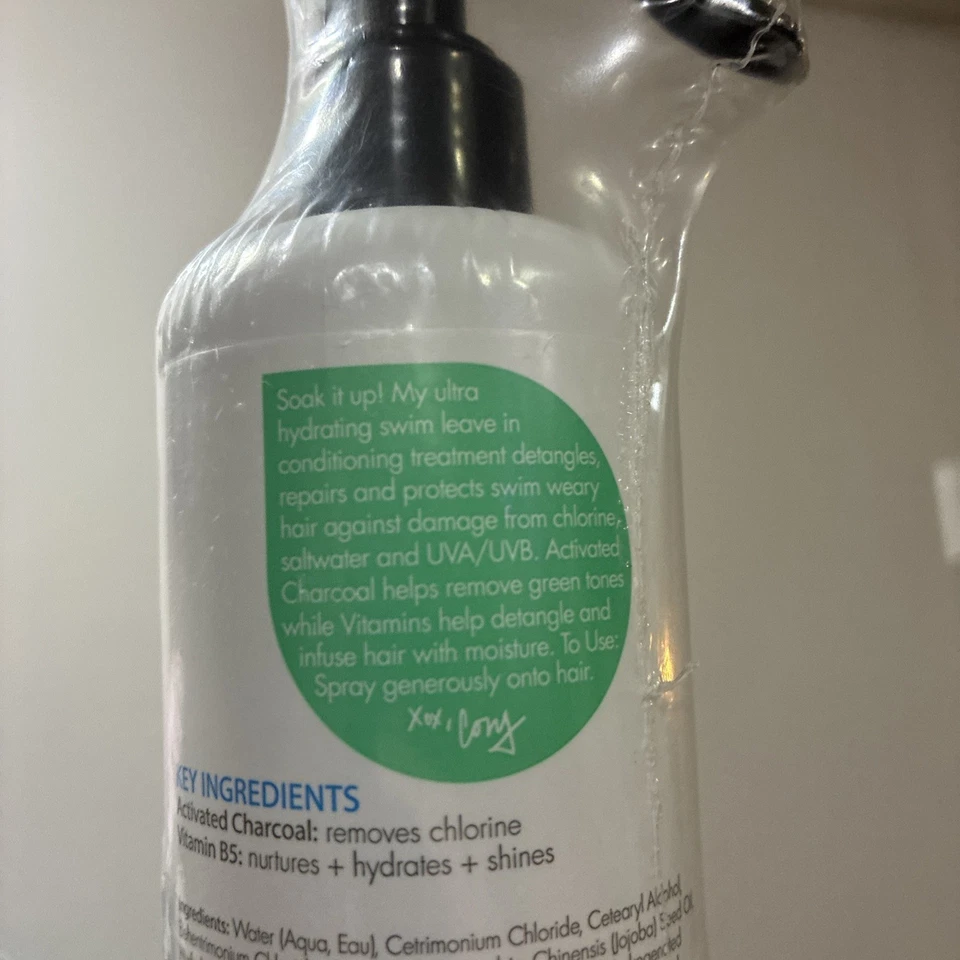 Spray tratamiento acondicionador sin enjuague para nadar elimina los tonos verdes cloro de piscina Foto 3 de 4