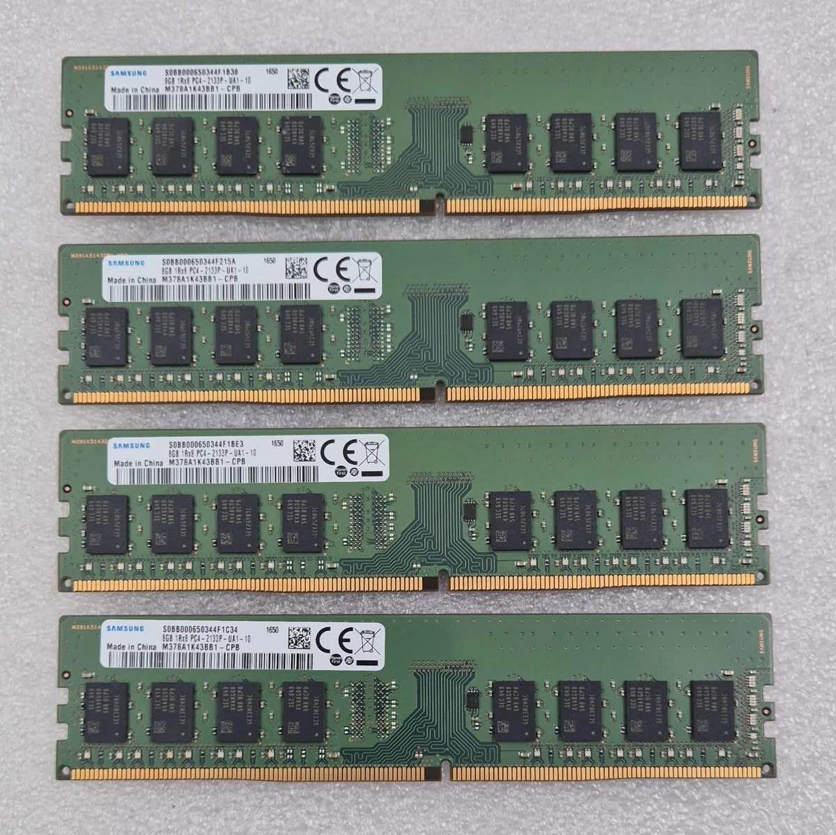 Preços baixos em Samsung PC4-17000 (DDR4-2133) velocidade de