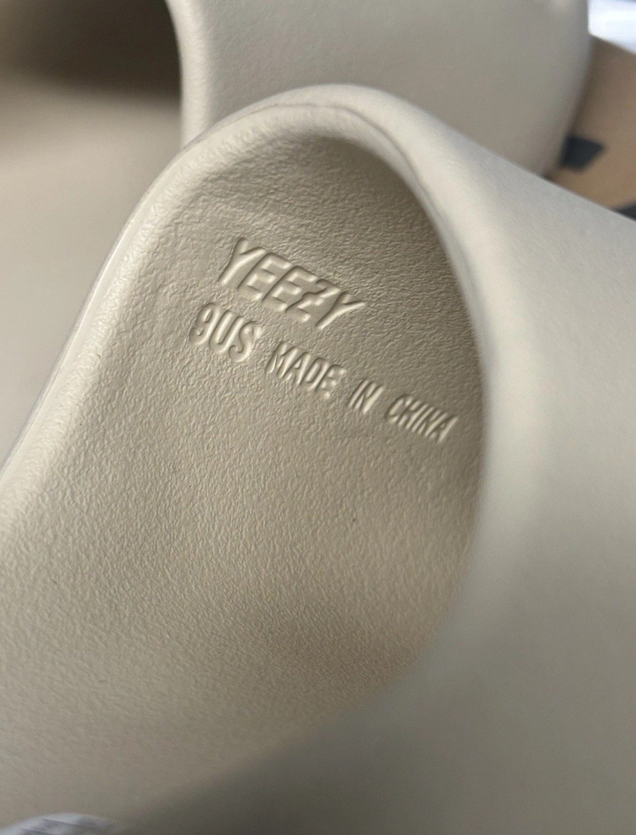 Adidas Yeezy Slide Bone Men's Cushioned Slip-On Sandal US 11 MPN