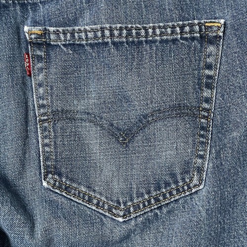 Levis 527 Boot Cut Jeans Mens 34x29 (34x30) Blue Regular Fit Denim Medium Wash - Picture 11 of 12