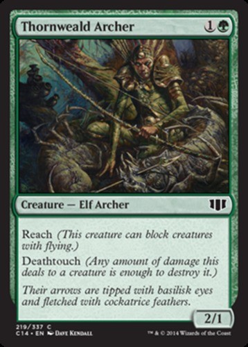 MTG magic cards 1x Thornweald Archer Commander 2014 NM-Mint, English - Picture 1 of 1