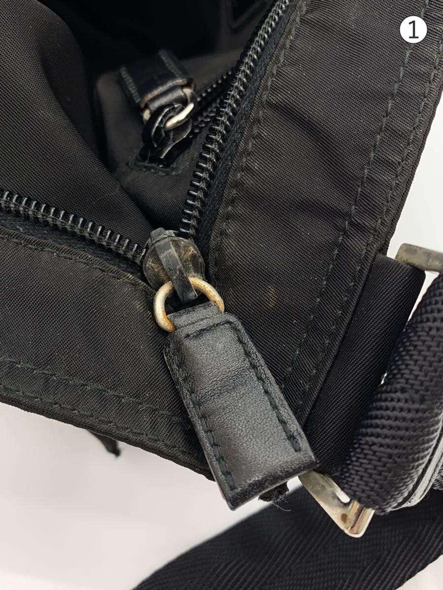 PRADA Shoulder Bag BLK Solid - image 7