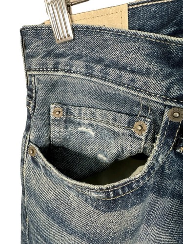 Abercrombie & Fitch Slim Straight Distressed Jeans Size 32 X 34 New Medium Blue - Picture 9 of 16