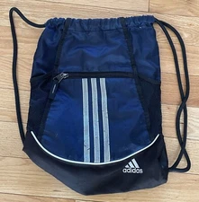 Adidas Drawstring Bag Royal Blue