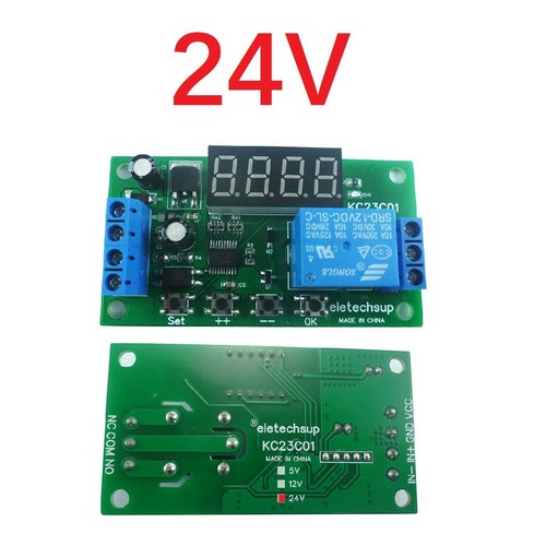 KC23C01 DC 5V 12V 24V Delay Relay Module 1-Channel Multifunction Pulse Counter - Bild 11 von 11