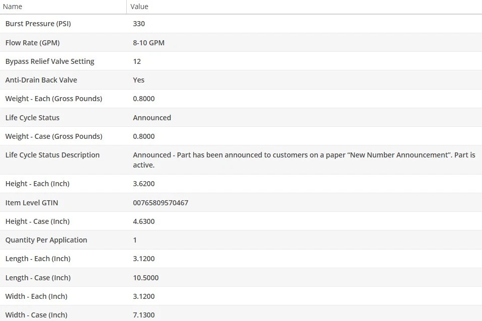 Filtro de aceite de motor OEM WIX PEUGEOT 306 2001-2002 L4-2,0 L Foto 4 de 4