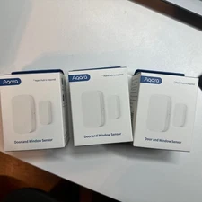 Door and Window Sensor Kit - 3 Pack, Requires  HUB, Zigbee Connection, Wireless