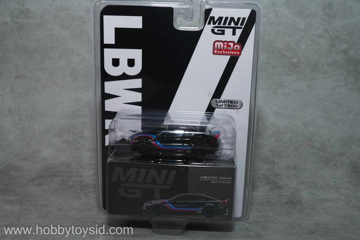 MINI GT 161 LB WORKS BMW M4 White W/ M Stripe LHD | eBay