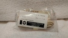 Telephone Line 5 to 1 Line Connector MCM Electronics New In Package 7 Foot Cord