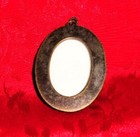 VTG/Antique White and Black Cameo Pendant, set in Gold plated frame — photo 5