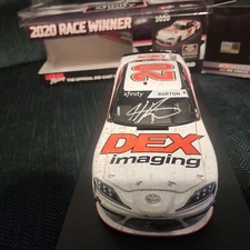 Harrison Burton 2020 #20 Dex Imaging 1/24 Autographed COA Lionel Racing