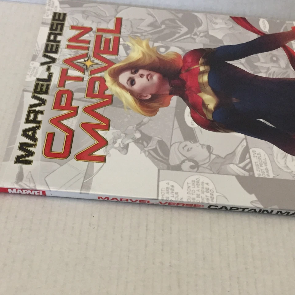 NEW Marvel Comics Marvel-Verse Captain Marvel Graphic Novel Foto 4 de 4