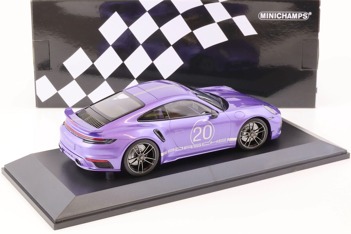 Porsche 911 992 Turbo S Sport Design Package 2021 Violet