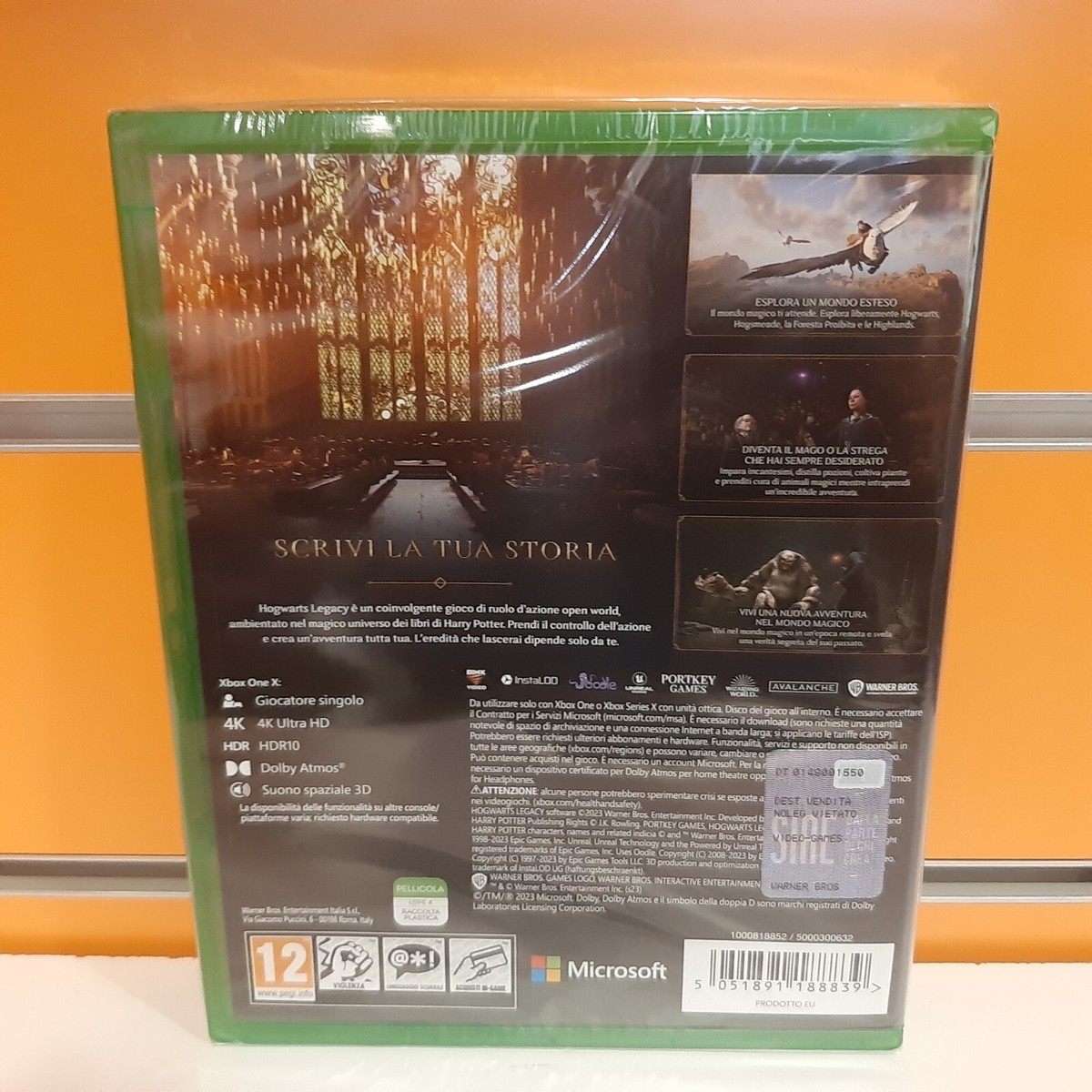 Hogwarts Per Xbox One – Nuovo Sigillato – Harry Potter – Warner Bros - Foto 4