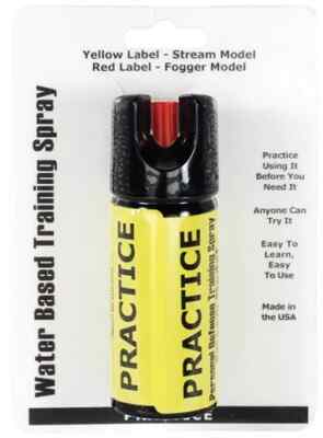 2 Oz Inert Practice Defensive Spray