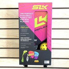 New SLK by Selkirk Reflex Pickleball Bundle  2 Paddles / 3 Pickleballs / 1 Bag