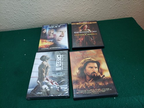 The Hunger Games and Catching Fire 2-Movie Set, Next, The Last Samuri, Creed II - Picture 1 of 3