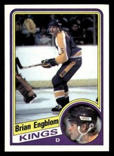 Brian Engblom 1984-85 Topps Card #65 Los Angeles Kings