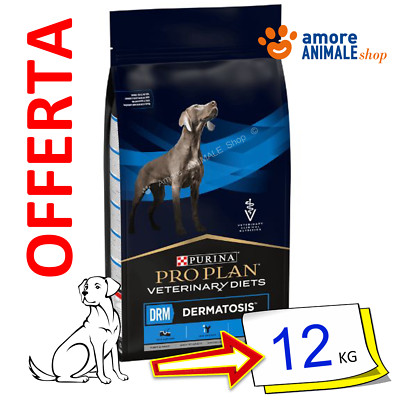 Purina Hund Pro Plan   Veterinary Diets Drm, Dermatose - 12 KG - Kroketten Hunde