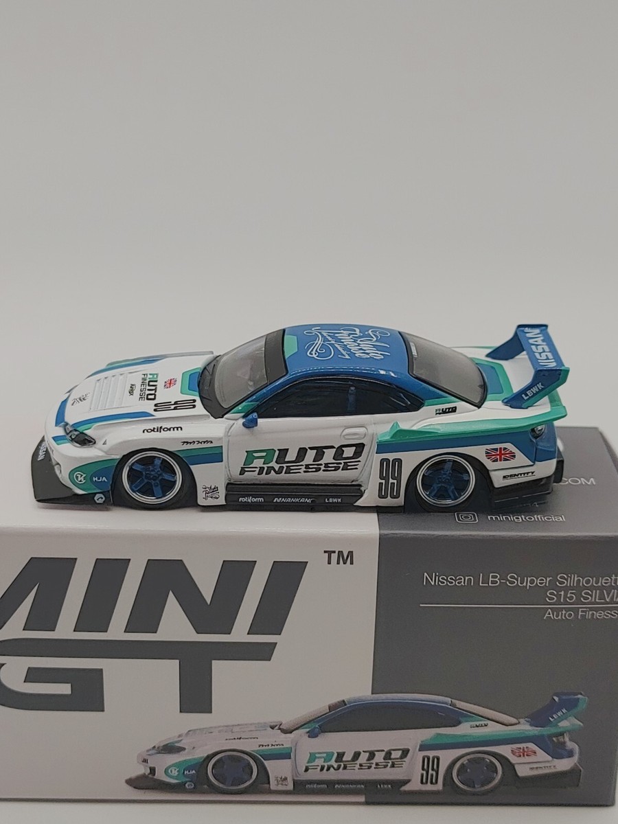 ミニカー MINIGT 490 S15 SILVIA AUTO FINESSE MINI GT #490 Nissan LB-Super Silhouette S15 SILVIA Auto